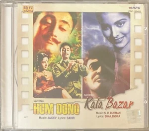 Hum Dono / Kala Bazar - RARE 2 IN 1 Bollywood Music CD CDF 120485 - Picture 1 of 2