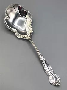 Warwick by International sterling silver Berry Serving Spoon 8.5" - Picture 1 of 3