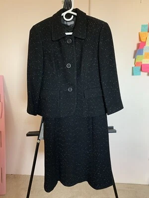 Traje de vestir Ann Taylor para mujer blanco y negro profesional ropa profesional nuevo con etiqueta Foto 1 de 4