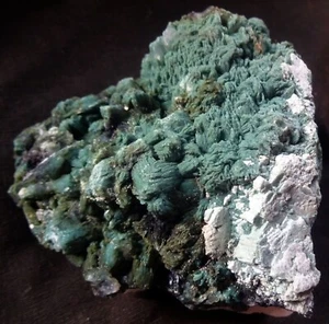 GREEN STILBITE BOWS FORMATION MINERALS SPECIMENS - Picture 1 of 4