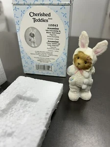 2005 Cherished Teddies Avon exklusiv JESAMINE Unsere Freundschaft ist warm & flauschig - Bild 1 von 4