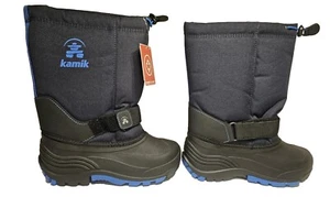 Kamik Rocket Pac Boots Kids Youth - The Rocket Winter Boot - Navy New In Box - Picture 1 of 9