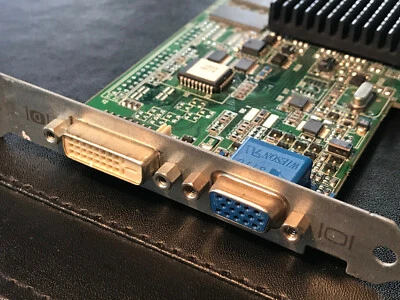 Genuine ATI Rage 128 Pro VGA+DVI AGP Graphics Card P/N 1026301301 - 109-63000-00 - Image 1 of 4