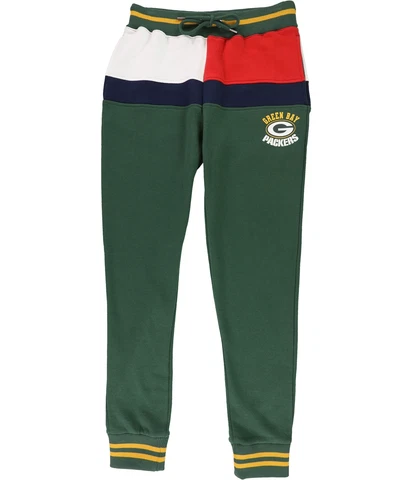 Tommy Hilfiger Womens Green Bay Packers Athletic Jogger Pants, Green, Small Cover