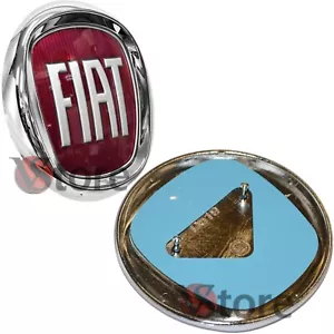 Fryz z emblematem logo dla Fiat Panda 500 Punto Doblò Croma 95mm Tył TYŁ - Zdjęcie 1 z 4