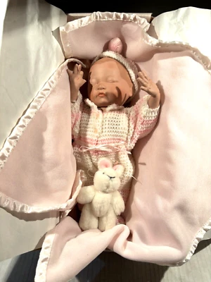 Ashton Drake Galleries новорожденный кукла 1995 93681 1-й выпуск с коробкой винтажный - Изображение 1 из 4