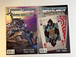 Cómics IDW Transformers Spotlight Doubledealer #1 cubiertas A y B 2008 - Imagen 1 de 6