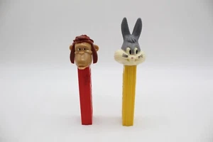 PEZ - VINTAGE - SANS PIEDS - NO FEET - KING LOUIE & BUGS BUNNY - AUSTRIA - - Picture 1 of 8