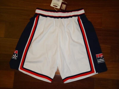 Men's Mitchell & Ness Team USA 1992 Olympics Dream Team Authentic Shorts XL (48) - Image 1 of 4