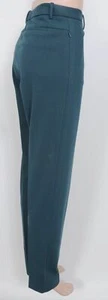 PANTALONI MELANGE IN JERSEY ELASTICIZZATO VERDE SCURO ECCETERA VINTAGE NUOVI CON ETICHETTE $195 tg 0 - Foto 1 di 5