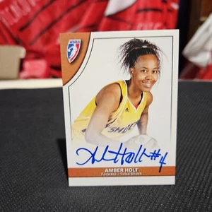 Autographed Signed Amber Holt 2010 WNBA Rittenhouse Card #33 #d /675 - Picture 1 of 4