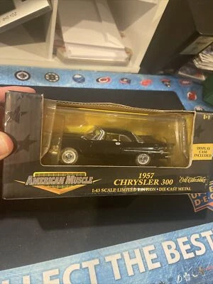 Ertl Collectibles American Muscle 1957 Chrysler 300 1:43 with Display Case New - Image 1 of 4
