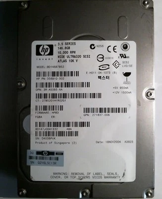 147 GB Maxtor 10K 8D147J0 SCSI 80PIN 10000rpm New - Image 1 of 2