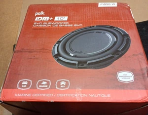 Polk Audio DB1042SVC 10” 1050 Watt Single 4-Ohm Car/Marine Audio Subwoofer Sub - Picture 1 of 1