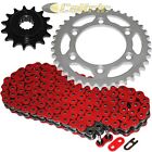 Red O-Ring Drive Chain & Sprocket Kit for Ducati 900 Monster 94-98 2000 2001