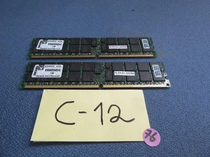 Lot of 2 Kingston 8GB (2*4GB) KVR400D2D4R3/4G - Picture 1 of 1