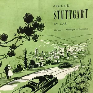 Oldtimer Stuttgart mit Auto Heft Germany - Bild 1 von 14