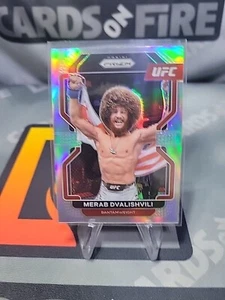 2022 Panini Prizm UFC Prizms Silver #198 Merab Dvalishvili - Picture 1 of 2