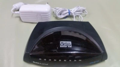 CREATIVE Modem BLASTER V.92 External DE5621 (245-05621-00) w/ AC Power Adapter - Image 1 of 2