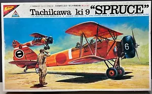 Nichimo 1:48 WWII Tachikawa Ki9 "Spruce" Model Airplane Kit S4814, Complete - Picture 1 of 4
