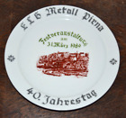 Porzellan-Teller 40. Jahrestag Festveranstaltung 1989 ELG Metall Pirna DDR