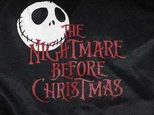 “Nightmare Before Xmas” Jacket  Great Image Front and Back(M) - Picture 1 of 4