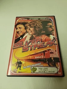 Silver Streak DVD, GENE WILDER, RICHARD PRYOR Tested W/ Insert - Foto 1 di 4