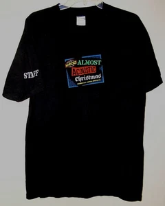 Almost Acoustic Christmas Concert Shirt 2003 Crew Jane's Addiction Rancid LARGE* - Picture 1 of 6