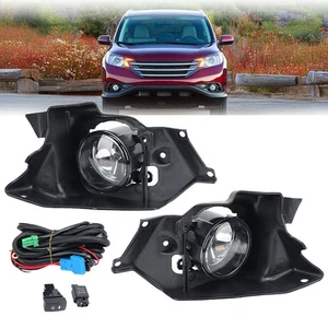 Front Fog Light Lamp Cover Bracket Wiring Switch Kit For Honda CR-V 2012-13 2014 - Picture 1 of 23