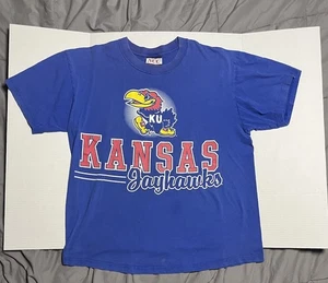 Vintage Kansas Jayhawks Shirt Size Large NCC 1990s - Bild 1 von 8