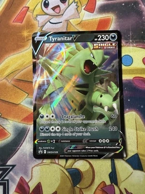Pokemon Tyranitar V - Promo SWSH: Sword & Shield Promo Cards SWSH109 NM - Image 1 of 2