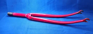Lama forcella vintage 700 C 1" filettata 145/40mm/381ATC RED TANGE Centurion CR-MO - Foto 1 di 10