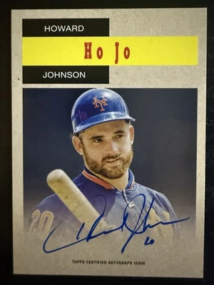 2024 Topps Archives Howard Johnson Autograph Auto TV Westerns #58WA-HJ - Image 1 of 2