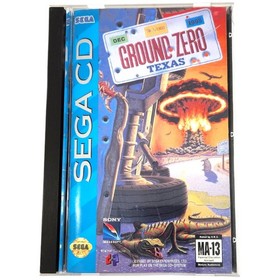 Ground Zero Texas - Sega CD (Authentic, CIB, Scratch-Free Discs, Ships in a Box)
