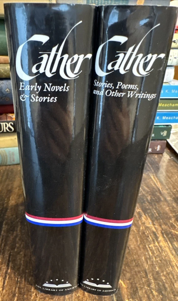 2 The Library of America 1987, 1992 WILLA CATHER Stories,Poems &Other Writings Foto 1 de 4