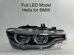 2016 2017 2018 BMW 3 Series M3 Full LED Headlight Right Passenger Hella - Picture 1 of 7