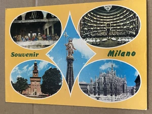ALTE GEBRAUCHTE POSTKARTE - MILANO, ITALIEN - Bild 1 von 2