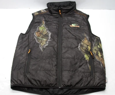 Chaleco Mossy Oak Para Hombre Camuflaje/Negro Reversible 3M Aislado Resistente al Agua Talla L Foto 1 de 4