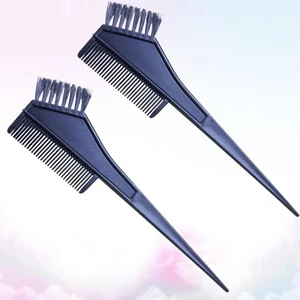 Juego de 2 peines de peluquero peine de cepillo para tinte de escoba - Imagen 1 de 6