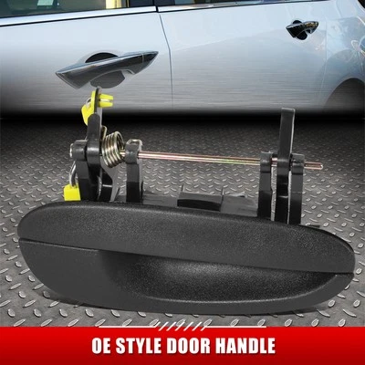 PARA 95-99 CHRYSLER/DODGE/PLYMOUTH NEGRO NEÓN TRASERO DERECHO EXTERIOR MANIJA DE PUERTA Foto 1 de 4