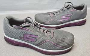 Skechers Go Air 2 Womens Size 11 Gray Sneakers Athletic Shoes Goga Max - Picture 1 of 13