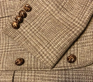 Vintage Paul Stuart Tweed Sport Coat, 40 R, 100% Wool - Picture 1 of 6