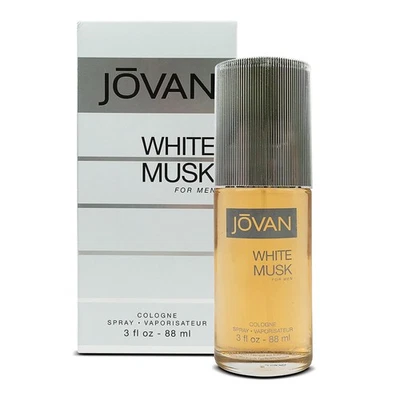 Spray de colonia Jovan White Musk para hombre 3 OZ fragancia de diseñador original Foto 1 de 4