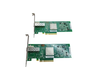 Lot of 2x - QLogic QLE2560 8Gb PCI-E Single Port Host Bus Adapter % - Photo 1/3