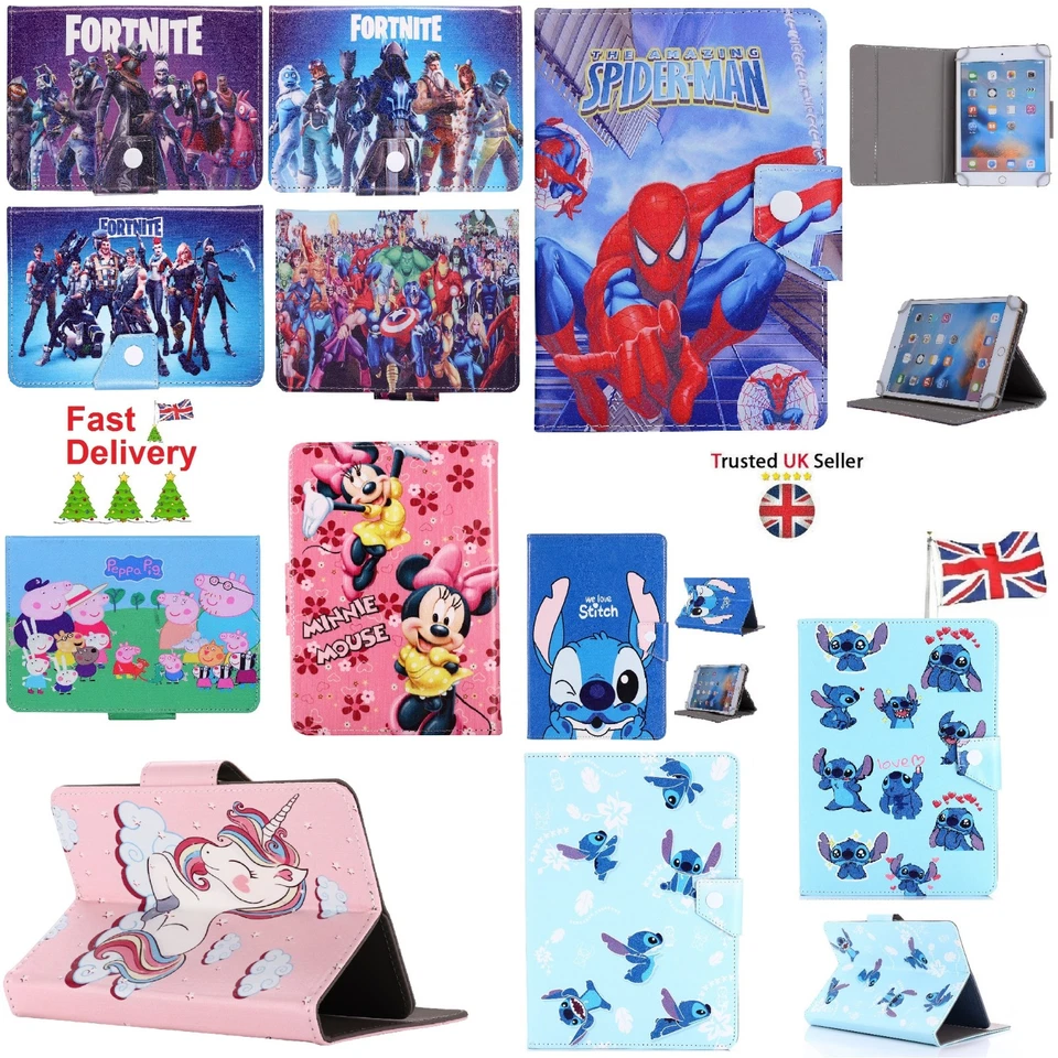 For Amazon Fire 7" HD 8" Tablet Kids Stand Cover Case Kids Popular Seasonal Gift - Image 1 of 1