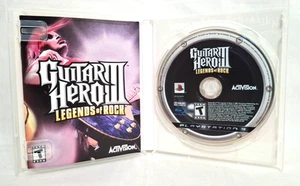Vintage 2007 Original Sony PlayStation 3 Guitar Hero III Legends of Rock PS3 - Picture 1 of 6