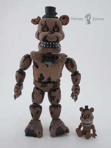 Funko FNAF Nightmarionne BAF NIGHTMARE FREDDY mit Puppe 5 Zoll Actionfigur 2016 - Bild 1 von 6