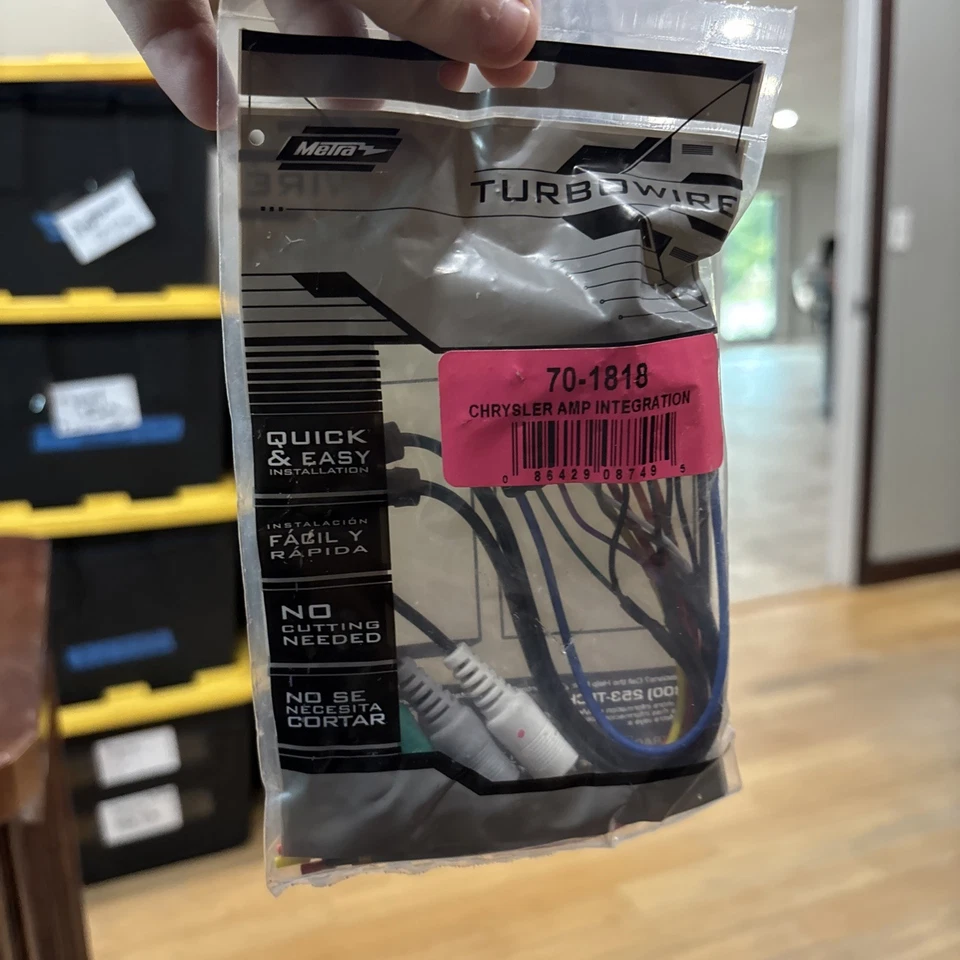 Arnés de cables Metra 70-1818 para instalación estéreo de posventa Foto 1 de 1