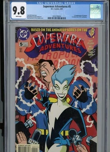 Superman Adventures #5 1997 DC CGC 9.8 White 1st Appearance of Livewire - Picture 1 of 3