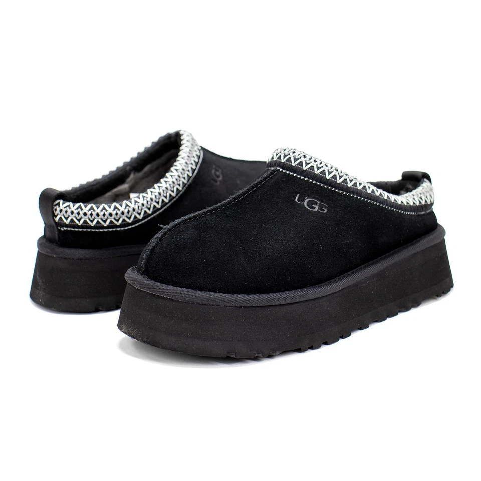UGG Tazz Slip-On Slipper, Size 7 - Black